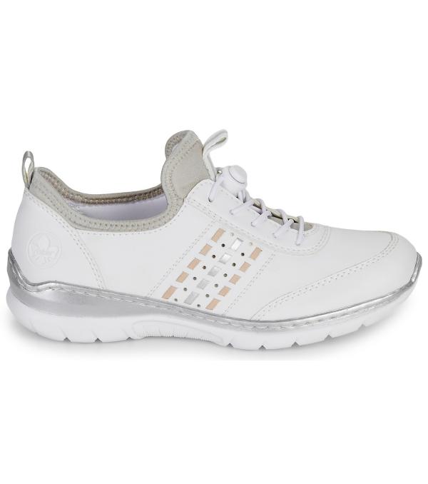 Xαμηλά Sneakers Rieker - Άσπρο Διαθέσιμο για γυναίκες. 36,37,38,39,40,41,42. 