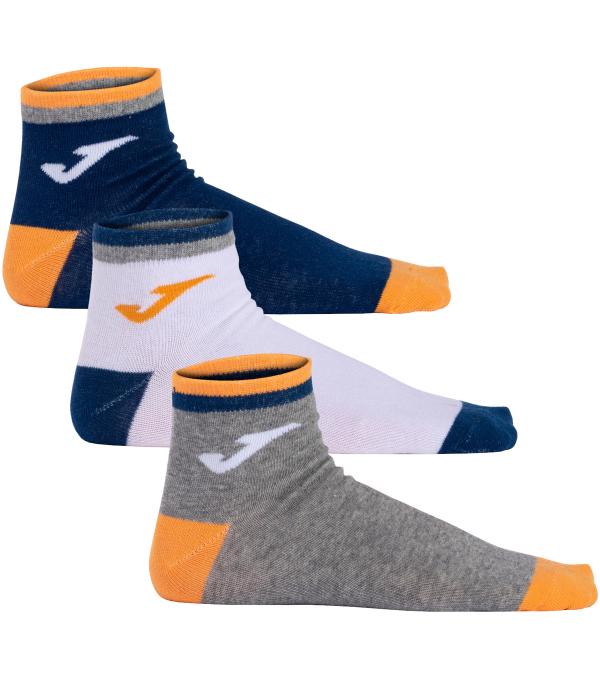 Αθλητικές κάλτσες Joma Twin 3PPK Socks Grey Διαθέσιμο για γυναίκες. 39 / 42. 