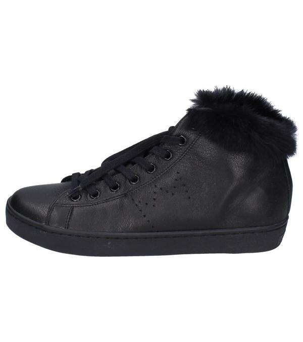 Sneakers Leather Crown EY388 Black Διαθέσιμο για γυναίκες. 38. 