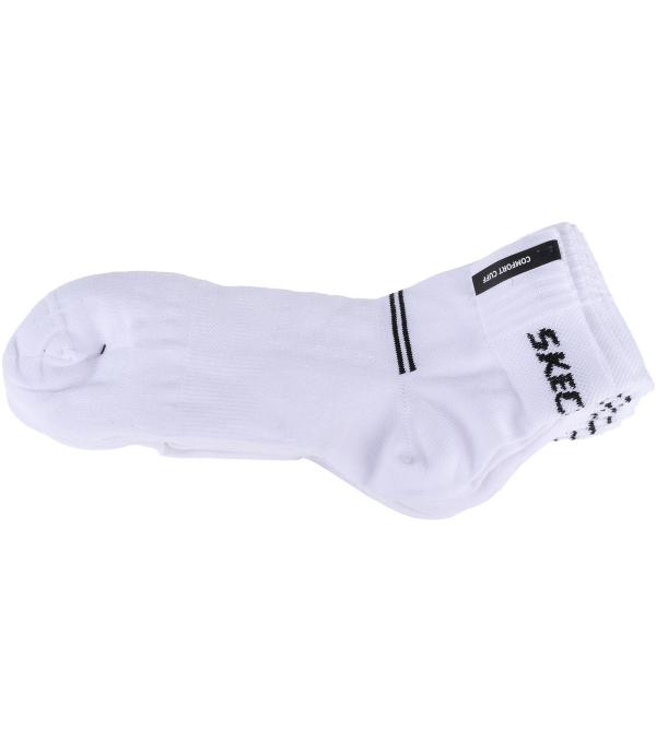 Αθλητικές κάλτσες Skechers 5PPK Wm Mesh Ventilation Quarter Socks Άσπρο Διαθέσιμο για άνδρες. 35 / 38,39 / 42,43 / 46. 