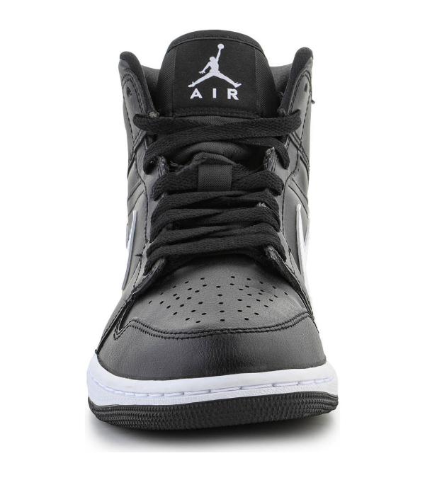 Παπούτσια του Μπάσκετ Nike Air Jordan 1 Mid Wmns "Black White" DV0991-001 Multicolour Διαθέσιμο για γυναίκες. 38,39,38 1/2. 