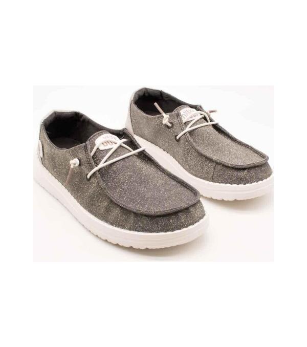 Sneakers HEY DUDE - Grey Διαθέσιμο για γυναίκες. 36,37,38,39,40,41. 
