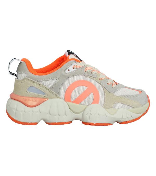 Sneakers No Name Krazee Runner Suede Knit Femme Sable Dove Orange Multicolour Διαθέσιμο για γυναίκες. 37. 