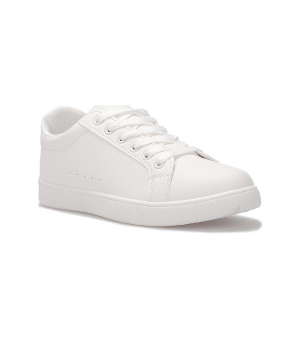 Sneakers La Modeuse 70836_P165853 Άσπρο Διαθέσιμο για γυναίκες. 38,40,41. 