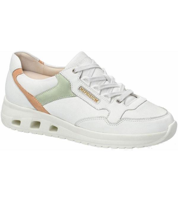 Xαμηλά Sneakers Mephisto Lorane Άσπρο Διαθέσιμο για γυναίκες. 38,37 1/3,38 2/3,39 1/3,40 2/3. 