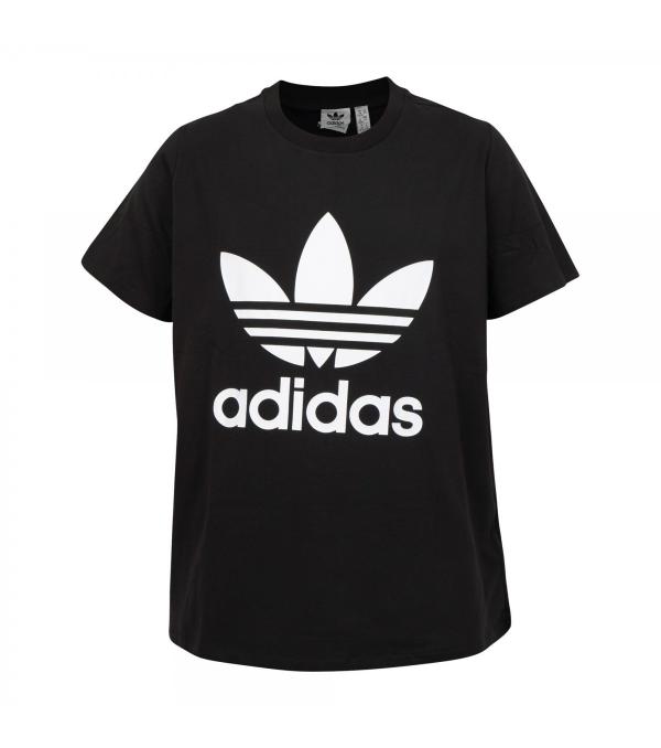 adidas Originals Adicolor Plus Size Γυναικείο T-shirt Η μάρκα με τις τρεις χαρακτηριστικές ρίγες προσπαθεί πάντα να γίνεται καλύτερη