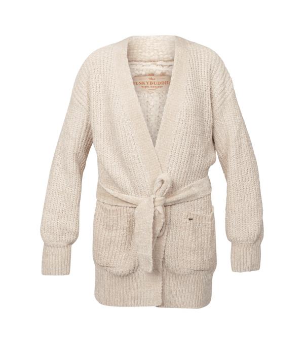 Το Knitted Jacket της Funky Buddha είναι τόσο cozy και κομψό, ένα πανωφόρι που θα σε βοηθήσει να πειραματιστείς με το styling όλη την σεζόν!