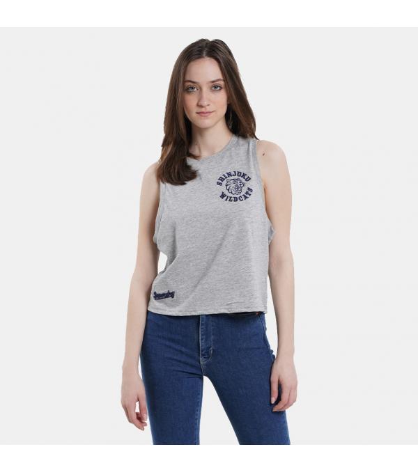 Απόκτησε ένα μοναδικό atheisure style με αυτό το αμάνικο Τ-shirt της Superdry. Είναι κατασκευασμένο από μαλακό ύφασμα που χαρίζει μοναδική αίσθηση και άνεση στις βόλτες σου και  στη προπόνηση σου. Διαθέτει μεγάλο λογότυπο στο στήθος και ριμπ στρογγυλή λαιμόκοψη. Συνδυάστε με φόρμα και τα αθλητικά σου για μια athleisure εμφάνιση. Πληροφορίες • Σύνθεση: 100% βαμβάκι • Στενή εφαρμογή • Στρογγυλή λαιμόκοψη Extra Πληροφορίες • Λογότυπο Superdry στο στήθος • Χρώμα: Γκρι Φροντίδα • Κρύο πλύσιμο στους 30°c • Οχι σιδέρωμα στο τύπωμα