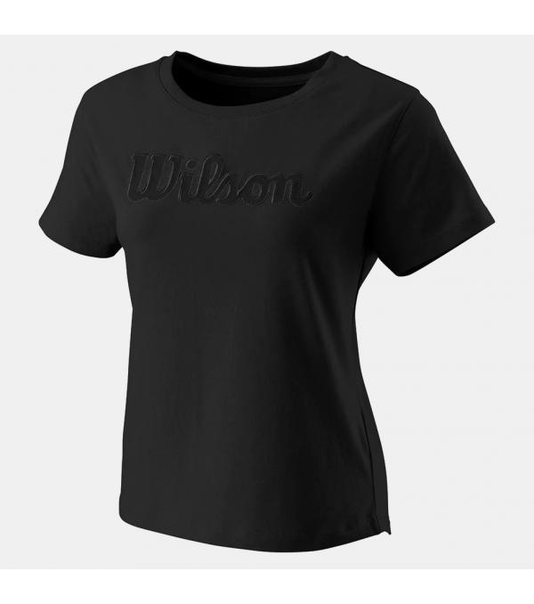 Προπονήσου πιο σκληρά από ποτέ με την μπλούζα της Wilson. Το ύφασμα περιλαμβάνει τεχνολογία κίνησης υγρασίας nanoWIK®, η οποία διαχέει τον ιδρώτα σας για να διατηρήσει μια ελαφριά, άνετη εφαρμογή σε όλη τη διάρκεια της προπόνησής σoυ.      Πληροφορίες • Σύνθεση: 65% Πολυεστέρας, 35% Βαμβάκι • Κανονική εφαρμογή • nanoWIK® τεχνολογία που απομακρύνει το ιδρώτα και στεγνώνει γρήγορα • Μανίκια σε στυλ Raglan • Στρογγυλή λαιμόκοψη • Μακρύτερο μήκος στο πίσω μέρος Extra Λεπτομέρειες • Διακριτικό λογότυπο στο κάτω μέρος • Χρώμα: Μαύρο 