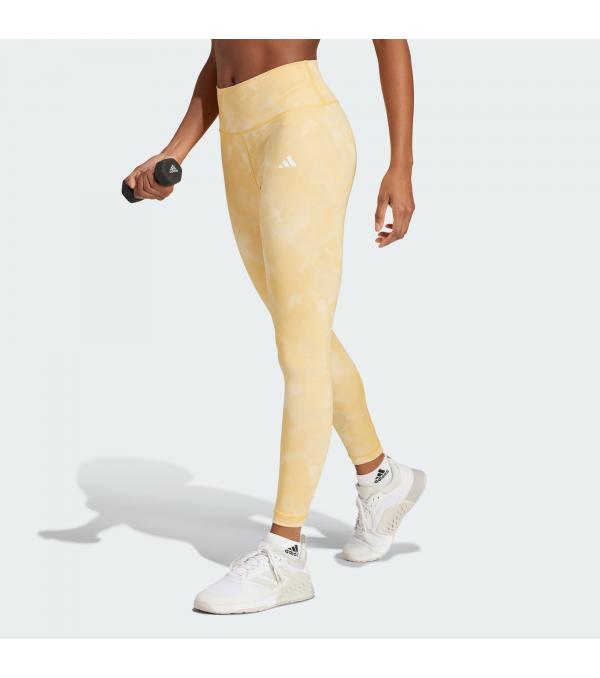 Feel sleek and supported through every class and gym session in these adidas training leggings featuring a subtle floral print. AEROREADY manages moisture to keep you comfortably dry. Flattering cutlines and fewer seams give you a smooth look and maximum range of motion so you can focus on being your best. This product is made with at least 70% recycled materials. By reusing materials that have already been created, adidas help to reduce waste and our reliance on finite resources and reduce the footprint of the products adidas make.Πληροφορίες• This model is 178 cm and wears a size 36. Their chest measures 83 cm and the waist 64 cm.• Allover print• Tight fit• Stretch waist• 85% recycled polyester, 15% elastane interlock• Sleek fabric moves with you• AEROREADY• High rise• Designed with fewer seams• Seven-eighths length• Χρώμα: PinkΦροντίδα• Απαγορεύεται το λευκαντικό• Απαγορεύεται το στεγνό καθάρισμα• Στέγνωμα σε στεγνωτήριο σε χαμηλή θερμοκρασία• Μην χρησιμοποιείτε μαλακτικό• Πλύντε και σιδερώστε από την ανάποδη• Σιδέρωμα σε χαμηλή θερμοκρασία• Χλιαρό πλύσιμο στο πλυντήριο 