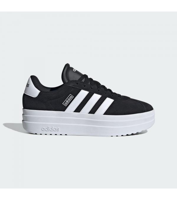 It's all about balance with these adidas VL Court Bold Shoes. They have a low-profile design, sure, but that sits on an high platform that elevates the whole look — both literally and in style. A leather upper, textile lining and durable rubber outsole all come together to bring non-stop comfort to your daily moves.Πληροφορίες• Regular fit• Lace closure• Leather upper• Textile lining• Rubber outsole• Χρώμα: BlackΦροντίδα• not available 