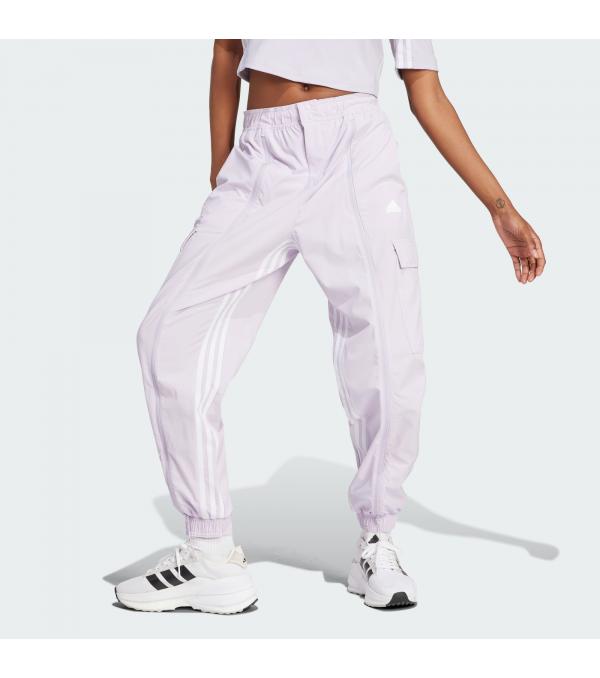 Dancing is a form of self expression that requires both fashion and function. These adidas pants deliver on both, featuring versatile zip styling, AEROREADY tech that manages moisture and a stretch woven fabric that allows for unrestricted movement. Whether heading to a dance class or meeting friends for a night out, these high-waisted pants transition effortlessly from day to night. However you style them, these pants will have you ready to move through each moment with confidence and comfort. This product is made with at least 70% recycled materials. By reusing materials that have already been created, adidas help to reduce waste and our reliance on finite resources and reduce the footprint of the products adidas make.Πληροφορίες• This model is 174 cm and wears a size 36. Their chest measures 76 cm and the waist 56 cm.• Moisture-wicking• Loose fit with high rise• Elastic waist with drawcord• 87% recycled polyester, 13% elastane plain weave• Stretchy fabric• AEROREADY• Front pockets and cargo pockets• Full front leg zips open for different looks• Elastic cuffs• Χρώμα: PurpleΦροντίδα• Απαγορεύεται το λευκαντικό• Απαγορεύεται το στεγνό καθάρισμα• Στέγνωμα σε στεγνωτήριο σε χαμηλή θερμοκρασία• Μην χρησιμοποιείτε μαλακτικό• Πλύντε από την ανάποδη• Πλύσιμο με κλειστά φερμουάρ• Πλύσιμο με όμοια χρώματα• Απαγορεύεται το σιδέρωμα• Κρύο πλύσιμο στο πλυντήριο 