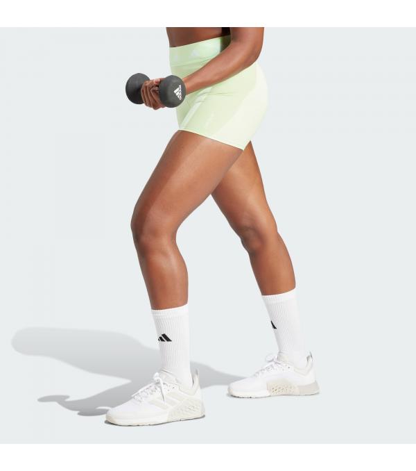 Squats, σχοινάκι ή HIIT class. Αυτό το adidas κοντό κολάν σε ακολουθεί σε κάθε άσκηση. Γίνεται ένα με το δέρμα σου και σου προσφέρει ελαφριά υποστήριξη σε κάθε σου κίνηση. Έχει και AEROREADY τεχνολογία που απορροφά την υγρασία και σου χαρίζει στεγνή αίσθηση, για να δίνεις το 100% σου στην προπόνηση.Πληροφορίες• This model is 176 cm and wears a size S - 8cm. Their chest measures 86 cm and the waist 71 cm.• Στενή γραμμή• Ελαστική μέση• 73% ανακυκλωμένος πολυεστέρας, 27% interlock ελαστάνης• Χαμηλή προς μεσαία υποστήριξη• Ύφασμα AEROREADY που απορροφά την υγρασία• Ψηλή μέση• Τεχνολογία Techfit που συγκεντρώνει την ενέργεια των μυών• Μαλακή υφή• Χρώμα: ΠράσινοΦροντίδα• Απαγορεύεται το λευκαντικό• Απαγορεύεται το στεγνό καθάρισμα• Απαγορεύεται η χρήση στεγνωτηρίου• Μην χρησιμοποιείτε μαλακτικό• Χρησιμοποιήστε μόνο ήπιο απορρυπαντικό• Πλύντε ξεχωριστά• Βγάλτε το από το πλυντήριο αμέσως μετά το πλύσιμο• Σιδέρωμα σε χαμηλή θερμοκρασία• Κρύο πλύσιμο στο πλυντήριο 