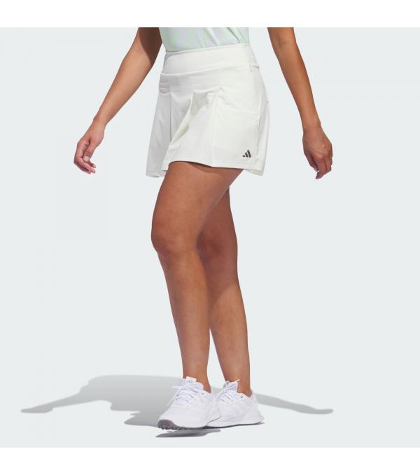 Δώσε τον καλύτερό σου εαυτό με αυτό το adidas skort για γκολφ. Η μέση από power mesh και ο σχεδιασμός με πιέτες κολακεύουν το σώμα σου και σου χαρίζουν άνεση και αθλητικό στυλ σε κάθε παιχνίδι. Το ελαστικό ύφασμα TWISTKNIT και το ενσωματωμένο σορτς σου προσφέρουν πλήρη ελευθερία κίνησης. Το skort υψηλών επιδόσεων σε βοηθά να συγκεντρώνεσαι στον στόχο σου χωρίς εμπόδια.Χρησιμοποιούμε ανακυκλωμένα υλικά και βοηθάμε στη μείωση των απορριμμάτων. Τα ανανεώσιμα υλικά βοηθούν επίσης να μειώσουμε τη χρήση μη ανανεώσιμων πόρων. Τα προϊόντα μας που κατασκευάζονται από ανακυκλωμένα και ανανεώσιμα υλικά, περιέχουν τουλάχιστον 70% του συνόλου αυτών των υλικών.Πληροφορίες• This model is 174 cm and wears a size S. Their chest measures 81 cm and the waist 69 cm.• Κανονική εφαρμογή• Power mesh μέση• 65% ανακυκλωμένος πολυεστέρας, 35% interlock πολυεστέρα• Ελαφρύ ελαστικό ύφασμα TWISTKNIT• Κρυφές πλαϊνές τσέπες με φερμουάρ και μία πίσω τσέπη• Ενσωματωμένο σορτς με πλαϊνή τσέπη• 38 εκ. μήκος• Χρώμα: ΜπεζΦροντίδα• Απαγορεύεται το λευκαντικό• Απαγορεύεται το στεγνό καθάρισμα• Απαγορεύεται η χρήση στεγνωτηρίου• Πλύσιμο με όμοια χρώματα• Μην χρησιμοποιείτε μαλακτικό• Πλύσιμο με κλειστά φερμουάρ• Βγάλτε το από το πλυντήριο αμέσως μετά το πλύσιμο• Σιδέρωμα σε χαμηλή θερμοκρασία• Χλιαρό πλύσιμο στο πλυντήριο 