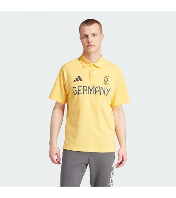 Ετοιμάσου για τις μεγαλύτερες προκλήσεις με αυτήν την Team Germany Z.N.E. polo shirt. Σχεδιασμένη για αθλητές που απαιτούν κορυφαίες επιδόσεις, αυτή η adidas μπλούζα είναι κατασκευασμένη από άνετο piqué ύφασμα. Το όνομα της ομάδας στην μπροστινή πλευρά και το μεγάλο σχέδιο στην πίσω πλευρά δείχνουν την αγάπη σου για τους αθλητές της χώρας στο μεγαλύτερο αθλητικό event.Το βαμβάκι αυτού του προϊόντος το προμηθευόμαστε από την Better Cotton. Για τη διακίνηση του Better Cotton χρησιμοποιείται το μοντέλο παρακολούθησης mass balance. Αυτό σημαίνει ότι το Better Cotton δεν είναι φυσικά ανιχνεύσιμο στα τελικά προϊόντα.Μάθε περισσότερα εδώ: https://bettercotton.org/who-we-are/our-logo/Πληροφορίες• This model is 186 cm and wears a size M. Their chest measures 98 cm and the waist 75 cm.• Κανονική εφαρμογή• Γιακάς polo με τρία κουμπιά• 100% βαμβακερό piqué• Τυπωμένο (screenprinted) σήμα της Team Germany• Σχέδιο της Εθνικής Γερμανίας στην πίσω πλευρά• Για τη διακίνηση του Better Cotton χρησιμοποιείται το μοντέλο παρακολούθησης mass balance, γι' αυτό μπορεί το συγκεκριμένο προϊόν να μην περιέχει Better Cotton• Χρώμα: ΠορτοκαλίΦροντίδα• Απαγορεύεται το λευκαντικό• Απαγορεύεται το στεγνό καθάρισμα• Στέγνωμα σε στεγνωτήριο σε χαμηλή θερμοκρασία• Μην χρησιμοποιείτε μαλακτικό• Πλύντε από την ανάποδη• Χρησιμοποιήστε μόνο ήπιο απορρυπαντικό• Πλύσιμο με κλειστά φερμουάρ• Σιδέρωμα σε χαμηλή θερμοκρασία• Κρύο πλύσιμο στο πλυντήριο 