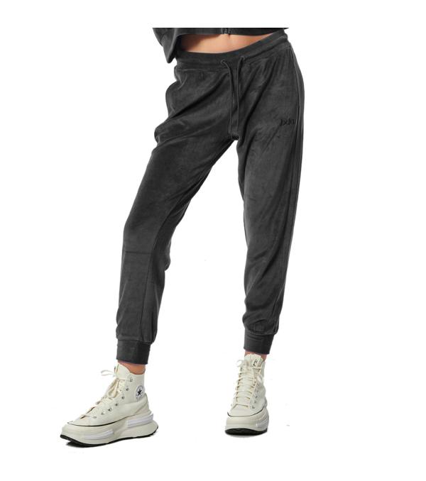 This Body Action Cuffed Women's Velour Joggers are a great choice, particularly after training.