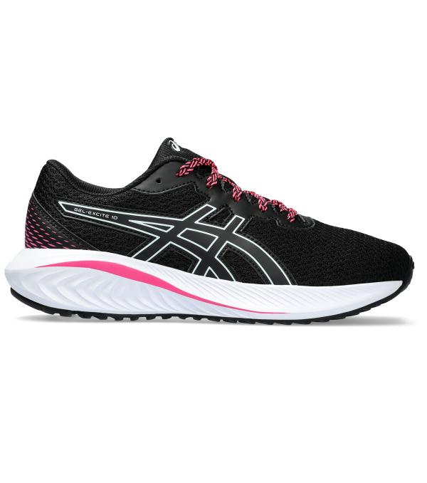 The Asics Gel-Excite 10 Kid's Running Shoes (GS) is formed with energized design details. This shoe offers high-quality breathability with fewer layers on the upper to help reduce irritation in the forefoot. Durable properties, like the toe rubber stitching and solid rubber outsole are designed to expand the shoe’s lifespan.