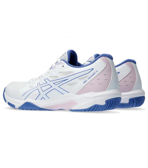 The GEL-ROCKET 11 style is a multi-purpose indoor court shoe that offers good stability and easy movement for a range of court athletes. ​This shoe is designed with a flexible upper construction that's breathable and more comfortable.​