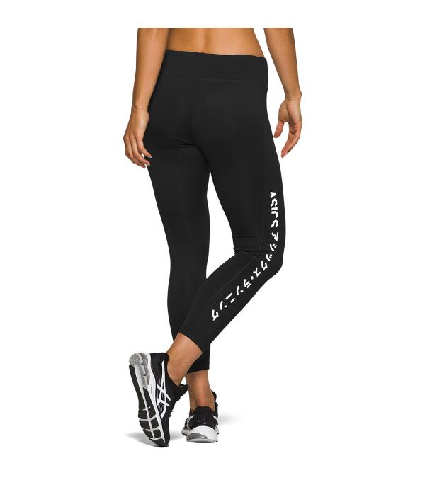 The Asics Katakana Crop Women's Tights is designed with a high-waist in a sleek jersey fabric and offers a back pocket for storing smaller essentials. Additionally, these tights are contrasted with reflective Asics branding and Japanese symbols for enhanced visibility in low-light conditions.