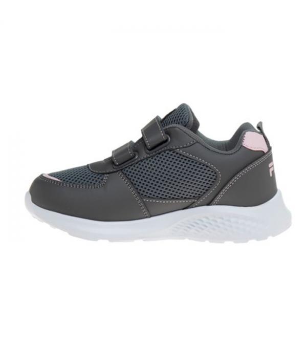 Fila Comfort Happy Unisex Kids Shoes have a sole with memory foam for comfortable walking and a sticker for easy application.
