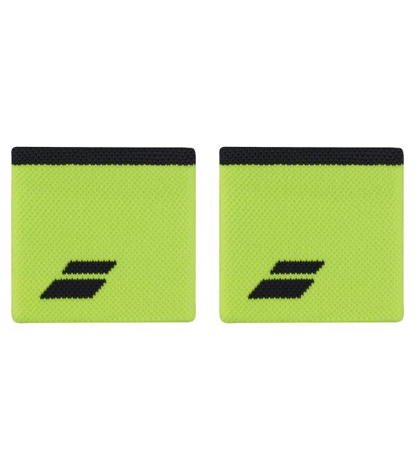 The Babolat Logo short tennis wristbands absorb sweat and leave you dry during your game.