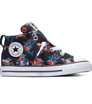 Converse Chuck Taylor All Star Street Pirate Print Kid's Shoes