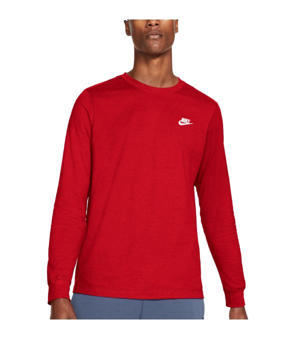 Η ανδρική μακρυμάνικη μπλούζα Nike Sportswear Club προσφέρει την αίσθηση του απαλού βαμβακερού ζέρσεϊ, ενώ διαθέτει χαρακτηριστικό κεντημένο λογότυπο της Nike στο στήθος.