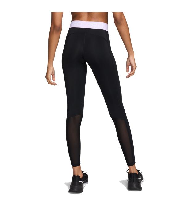 The Nike Pro Leggings are made with sweat-wicking fabric that and mesh across the calves to keep you cool and dry. Soft, stretchy fabric moves with you as you sprint, lunge and stretch. This product is made with at least 50% recycled polyester fibers.
