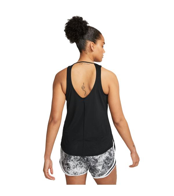 From the machines to the mats to the miles, this tank is designed for all the ways you work out. Feel free to go all out without worrying about clingy fabric—it's made entirely of lightweight mesh fabric that helps keep sweat off your skin.
