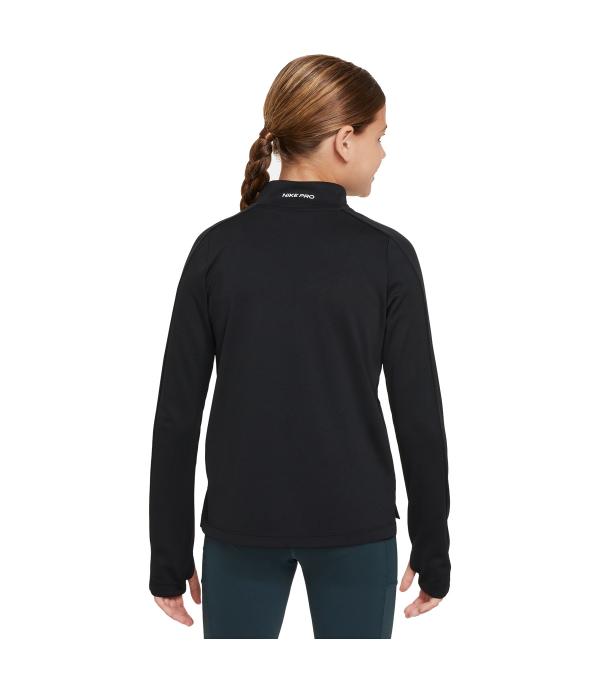 From running drills at practice to running around with friends after school, this1/2-zip top is a comfy everyday layer you can count on. Its smooth and lightweight fabric draws sweat away from your skin to help you stay focused, no matter the activity. So go ahead and play your hardest, we've got you.