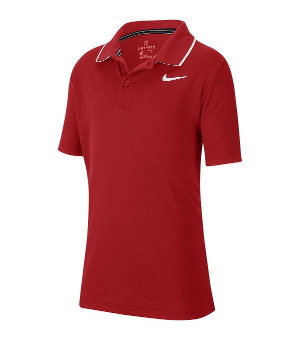 Η μπλούζα τένις NikeCourt Dri-FIT Tennis polo για αγόρια έχει κλασική γραμμή και ύφασμα με τεχνολογία απομάκρυνσης του ιδρώτα, για στεγνή και άνετη αίσθηση στο γήπεδο.