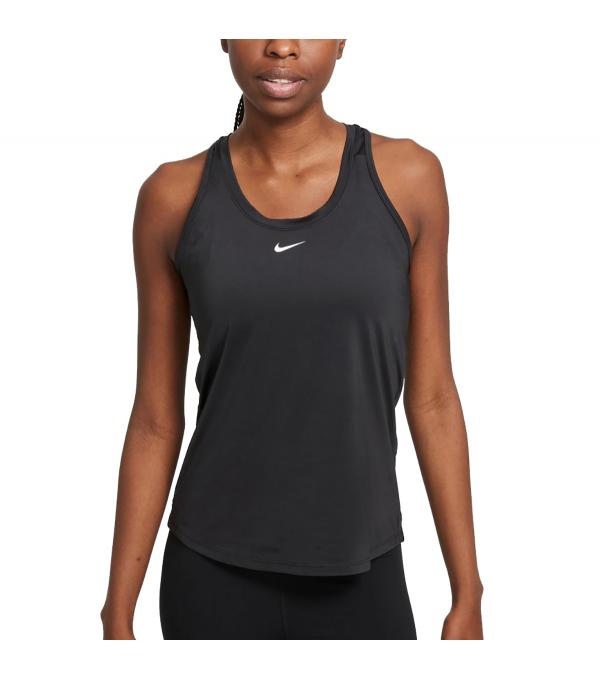 The Nike Dri-FIT One Tank is our most versatile top, designed for all the ways you work out—from the machines to the mat to the miles. Soft, smooth fabric comes in a breathable silhouette to keep you cool and dry. This product is made with at least 75% recycled polyester fibers.