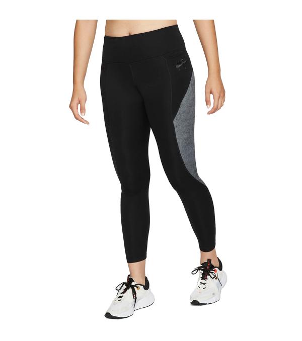 The Nike Air Dri-FIT Fast Leggings uses lush velour and brushed fabric for plush comfort on every mile. Reflective elements light up your route while plenty of pockets deliver the storage needed to carry your essentials.