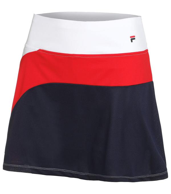 The Fila Junior Michi skirt will bring performance, fluidity and elegance to your champion's performance on the tennis court!