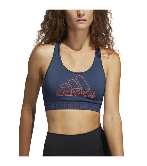 Feel comfortable and safe with the adidas Dont Rest Badge Of Sport Women's Bra every hour of the day.