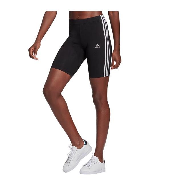 Born for cycling, designed for style. The three unique adidas stripes highlight the fitted line of these cycling-inspired adidas shorts. Organic cotton gives the elastic material a soft texture, ideal for every day.