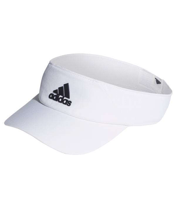 This adidas visor cap protects your eyes and face from the sun during outdoor workouts. The fabric with Aeroready technology wicks away excess moisture. Mesh panels on the sides enhance ventilation, and Velcro closure helps adjust the fit.The visor is made from 50% Parley Ocean Plastic, recycled plastic collected from beaches and coastal areas before it reaches the ocean. Overall, the model contains at least 40% recycled material.