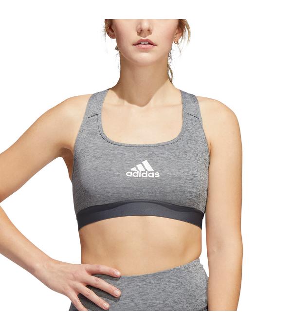 The adidas Women's Bra gives enhanced support and coverage to training. The athletic back with mesh section offers absolute freedom of movement and a cool feeling.