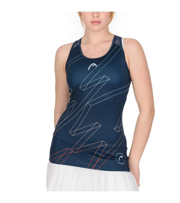 Playful, bold and contemporary style is mixed with advanced performance and breathable comfort in the women's PLAY Tech Tank Top.