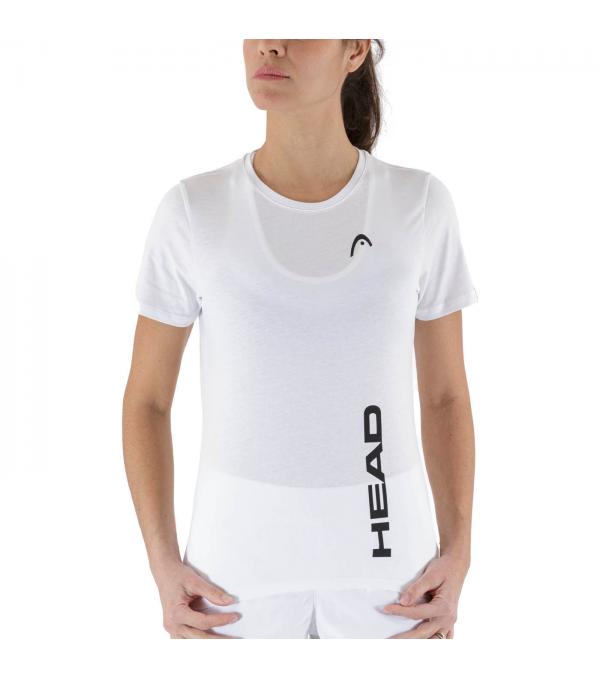 The short-sleeved women’s PROMO HEAD T-SHIRT, which is fashioned from 100 per cent cotton, is wonderfully soft to the touch and stylish in its simplicity.