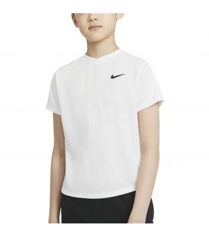 NikeCourt Dri-FIT Victory Big Kids' Short-Sleeve Tennis Top