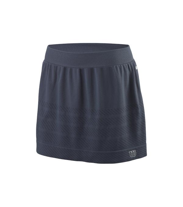 Feel the vibes of freedom with this Wilson Power Seamless Women's Skirt. Own the court in any time of the day and feel special, due to the fabric and the design of this skirt.