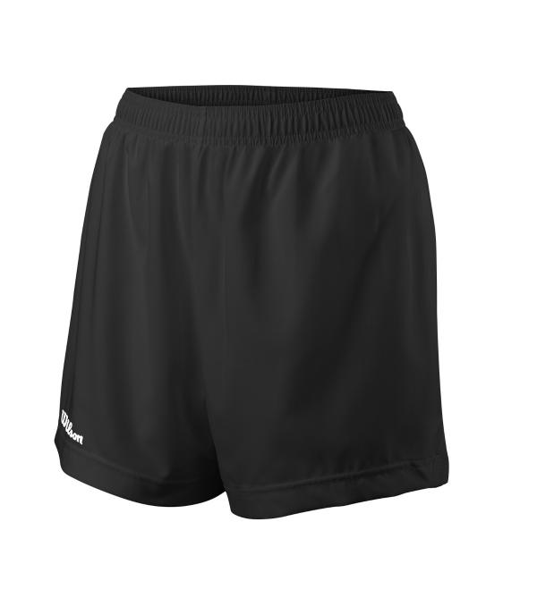These Wilson Team II 3.5 Women's Shorts feature a lightweight, high-performance fabric that will keep you dry and cool with excellent moisture wicking. The design of these shorts is sporty and casual with a solid color that will easily match all your favorite tops.