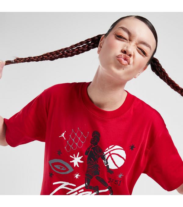 Refresh your essentials με το t-shirt Jordan Flight Graphic, που είναι εμπνευσμένο από τις γραμμές των μπασκετικών ρούχων. Κατασκευασμένο από μαλακό βαμβακερό ύφασμα, έχει άνετη εφαρμογή εξασφαλίζοντας laid back vibes σε κάθε σου look.             Σύνθεση & Φροντίδα Ύφασμα: 100% βαμβάκι Φροντίδα: Πλύσιμο στο πλυντήριο              Size & Fit Εφαρμογή: Κανονική              Άλλες Πληροφορίες Χρώμα: Κόκκινο Λαιμόκοψη: Στρογγυλή         