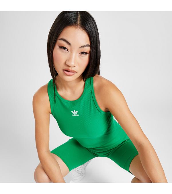 Get set for summer με την αμάνικη μπλούζα Essential Rib της adidas Originals, σε πράσινο colourway. Σε στενή γραμμή, είναι κατασκευασμένη από ελαστικό βαμβακερό ύφασμα που αγκαλιάζει το σώμα και χαρίζει premium άνεση. Διαθέτει στρογγυλή λαιμόκοψη και αθλητική πλάτη, ενώ έχει cropped design για έξτρα δροσερή αίσθηση.             Σύνθεση & Φροντίδα Ύφασμα: 46% Βαμβάκι /45% Βισκόζη /9% Ελαστάνη Φροντίδα: Πλύσιμο στο πλυντήριο              Size & Fit Eφαρμογή: Στενή Διαστάσεις Μοντέλου: Το μοντέλο έχει ύψος 170 εκ και φοράει μέγεθος Small            Άλλες Πληροφορίες Χρώμα: Πράσινο         