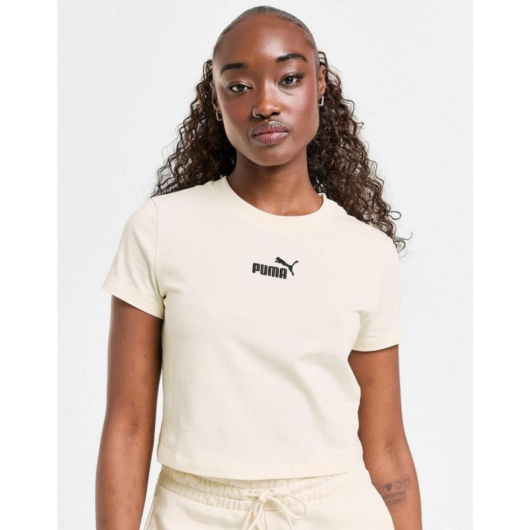PUMA Small Logo Baby Crop Γυναικείο T-Shirt (9000171107_72415)
