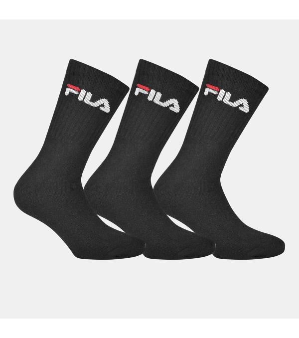 ΚΑΛΤΣΕΣ ΜΕ ΜΟΝΑΔΙΚΟ ΣΤΥΛ FILA. Ταίριαξε τις κλασικές κάλτσες Fila Unisex Tennis Socks Black (F9505-200) με τα αγαπημένα σου sneakers για μοναδικά outfits. • Kανονική εφαρμογή και ελαστικότητα • Σύνθεση: 70% βαμβάκι / 29% Πολυεστέρας / 1% Ελαστάνη • Συσκευασία με 3 ζευγάρια • Κωδικός προϊόντος : F9505-200