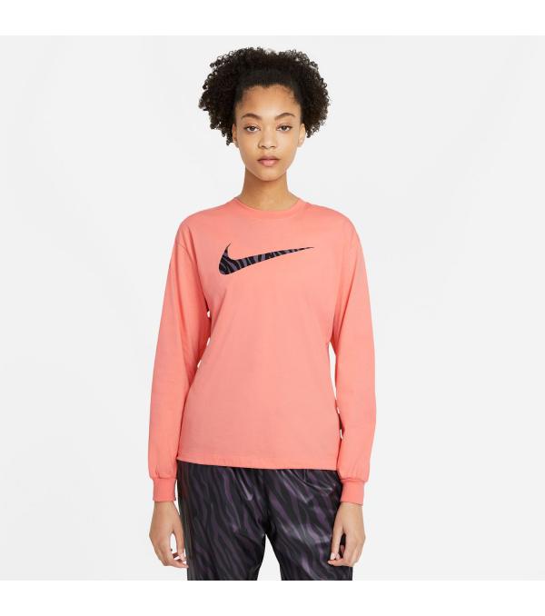 ΒΕΛΤΙΩΜΕΝΗ CASUAL ΕΦΑΡΜΟΓΗ. Η γυναικεία μακρυμάνικη μπλούζα Nike Sportswear Icon Clash Long-Sleeve Top Pink (DC5294-693) έχει απαλό βαμβακερό ύφασμα ζέρσεϊ και σχεδιάστηκε για χαλαρή, casual εφαρμογή. Ριχτοί ώμοι και μανσέτες σε ριμπ ύφανση για μεγαλύτερη άνεση. Ρυθμιζόμενη βάση Περαστό κορδόνι με στοπ στη βάση για εφαρμογή με δυνατότητα εξατομίκευσης για διαφορετικές εμφανίσεις. Λεπτομέρειες σε ριμπ ύφανση Μανσέτες σε ριμπ ύφανση για σταθερή εφαρμογή στα μανίκια και άνετη αίσθηση. • Ριχτή εφαρμογή για άνετη αίσθηση • 100% COTTON • Κωδικός προϊόντος : DC5294-693