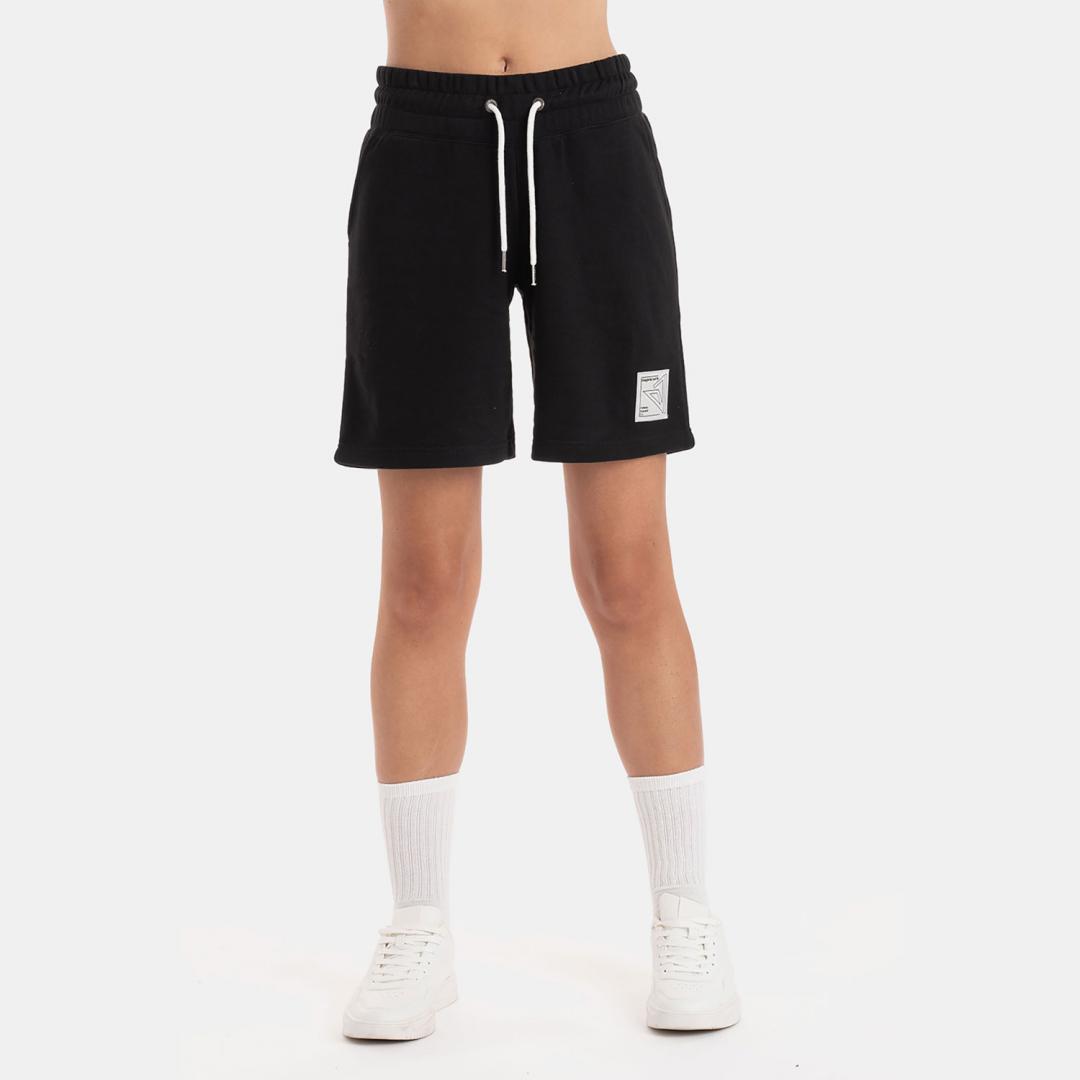 WOMEN'S MAGNETIC NORTH ATHLETIC SHORTS ΜΑΥΡΟ
