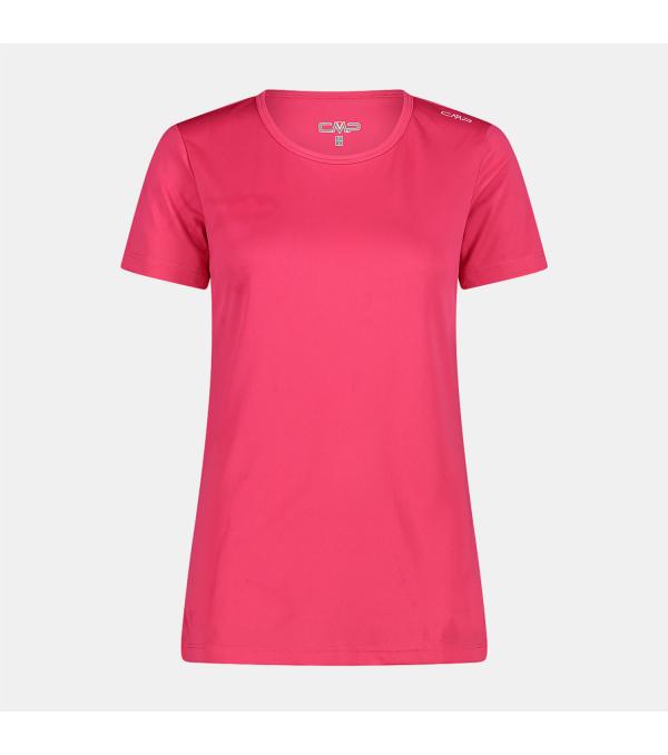 ΓΥΝΑΙΚΕΙΟ ΤΕΧΝΙΚΟ T-SHIRT, ΙΔΑΝΙΚΟ ΓΙΑ ΤΙΣ OUTDOOR ΔΡΑΣΤΗΤΙΟΤΗΤΕΣ ΣΟΥ. Το γυναικείο τεχνικό κοντομάνικο μπλουζάκι Cmp Women's Round Neck Outdoor T-Shirt Pink (39T5676-B880) είναι ιδανικό για τις, υψηλής έντασης, outdoor δραστηριότητές σου. Είναι κατασκευασμένο από ύφασμα τεχνολογίας Dry Function το οποίο απωθεί τον ιδρώτα και βοηθά στη διατήρηση της θερμοκρασίας του σώματος. Επίσης διαθέτει αντιηλιακή προστασία UPF 30. • Ελαφρύ, διαπνέον ύφασμα DRY FUNCTION • Αντιμικροβιακή τεχνολογία κατά της κακοσμίας • Προστασία UV • Βάρος : 100γρ. • Κωδικός προϊόντος : 39T5676-B880 The Women's round neck t-shirt is the perfect solution for a gradual approach to high intensity outdoor activities. It is made with Dry Function technology which helps to wick away sweat and encourages natural body heat regulation. Protection from the sun's rays with UPF 30 rating and antibacterial treatment which ensures hygiene and comfort in all situations.